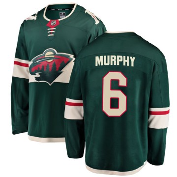 Breakaway Fanatics Branded Men's Ryan Murphy Minnesota Wild Home Jersey - Green
